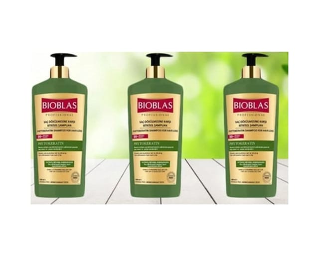 Saç Dökülmesine Karşı Phytokeratin Şampuan 1000 Ml X 3 Adet Tüm Saç Tipleri