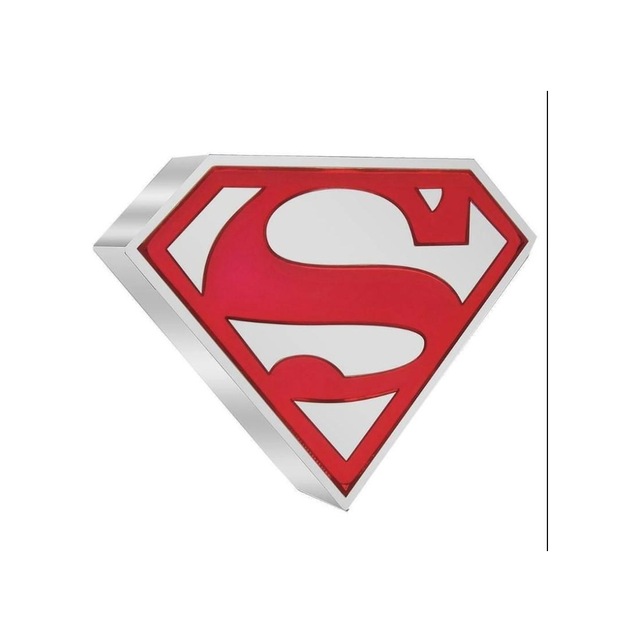 Niue 2 Dolar 2021 Superman Logo 1 Oz Gümüş Hatıra Para Kutulu & Sertifikalı İngilizce
