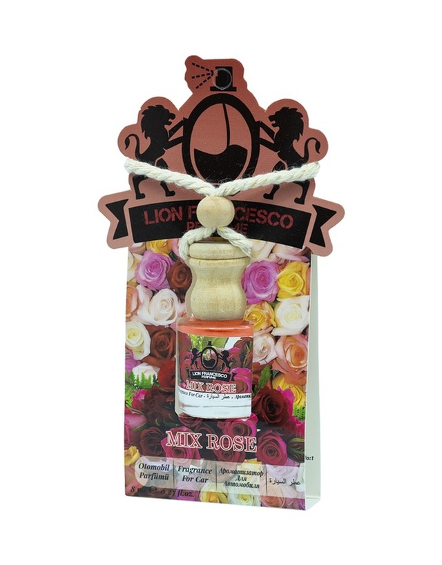 Lion Francesco Auto Fragrance Mıx Rose 8ML
