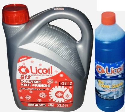 Licoil Kırmızı G12 Antifriz -37 Cam Suyu 3 Lt Camsuyu