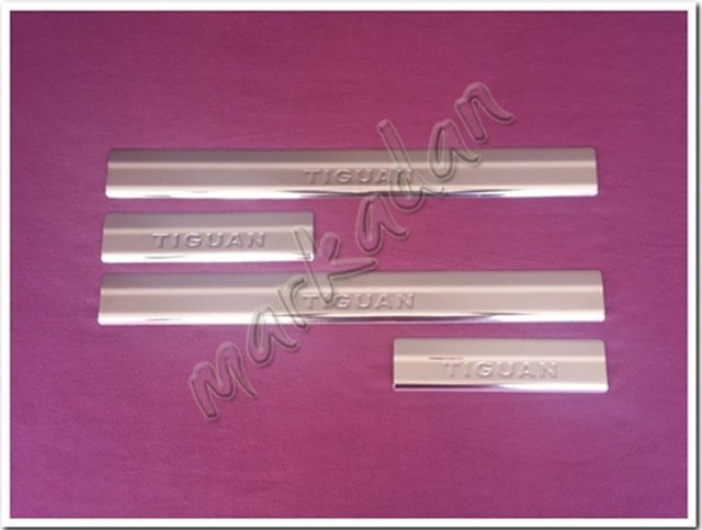 Woc Chrome Vw Tiguan Krom Kapı Eşiği 2007-2015 4 Parça Paslanmaz