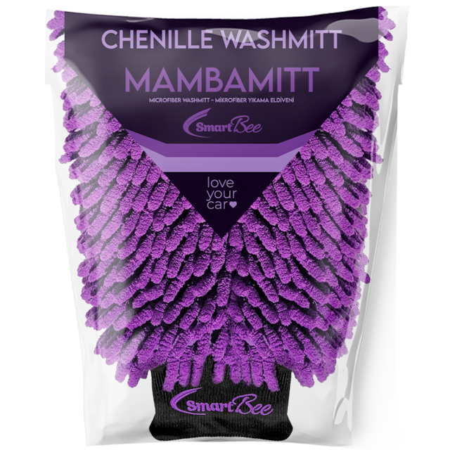 Smartbee Mambamıtt Mikrofiber Chenille Oto Yıkama Eldiveni