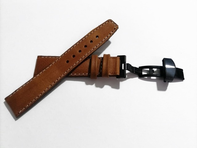 Fado Her Saate Uygun Kelebek Toka 20 Mm Hakiki Deri 241 Siyah Toka Taba Taba
