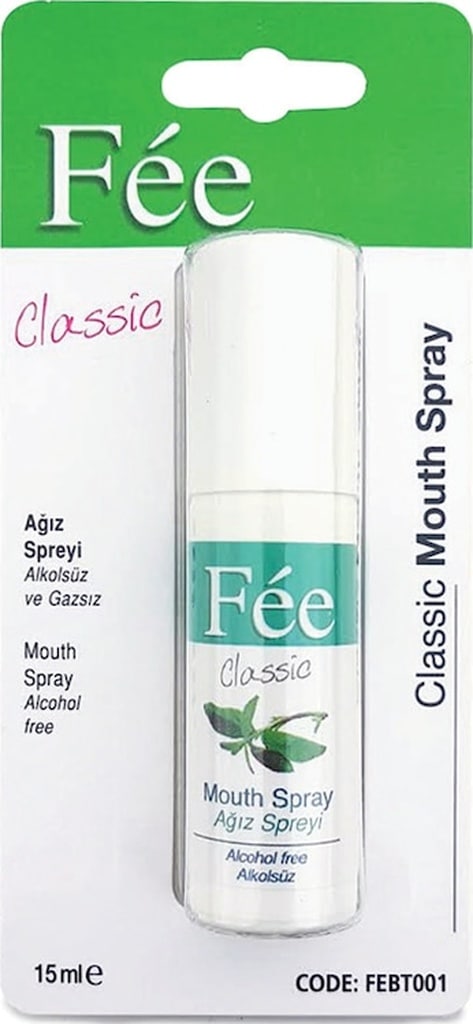 Fee Classic Alkolsüz Ağız Spreyi 15 ML