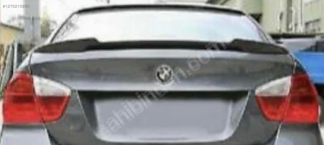 Bmw E90 2006-2012 M4 Bagaj Üstü Spoyler Boyasız Plastik