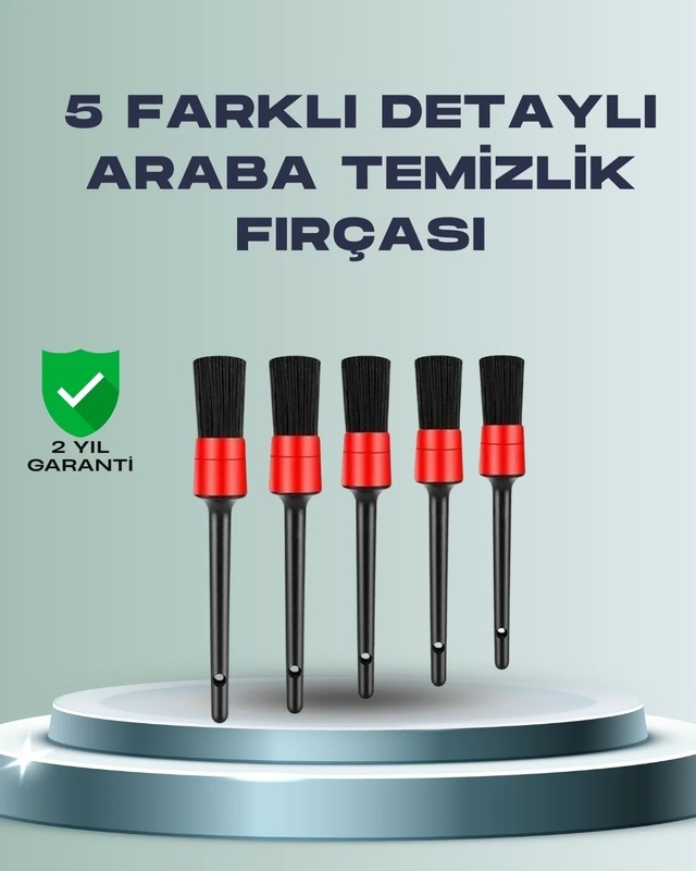 Ers Yumuşak Kıllı Araç Bakım Fırça Takımı