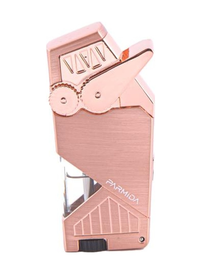 Çift Torch Pürmüz Rose Gold Puro Çakmağı - Tr4695