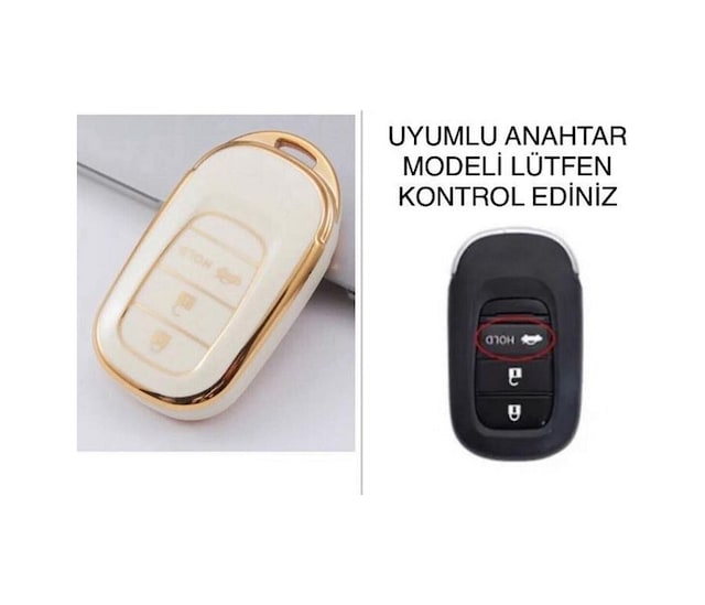 Yeni Honda Civic Fe1 Sustasız Anahtar Koruma Kılıfı Lütfen Anahta