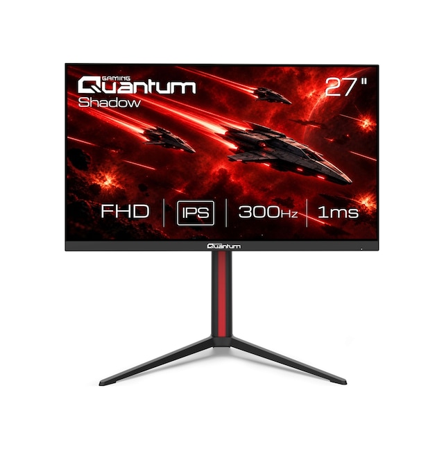Quantum Gaming Shadow Mg27b-b 27" 300hz 1ms Pivot Kulaklık Tutacaklı Ips Gaming Monitör  Ölü Pixel li