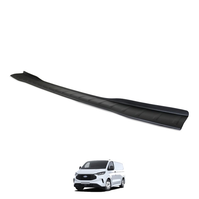 Ford Custom Arka Tampon Eşiği Tampon Üstü Plastik Koruma Mat Siyah 2023 Ve Üzeri