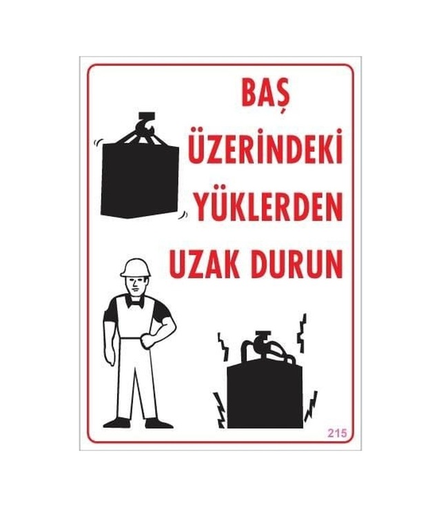 Buradabulabilirsin Yükleme Alanı Uyarı Levhası 25x35 No: 215 Nl