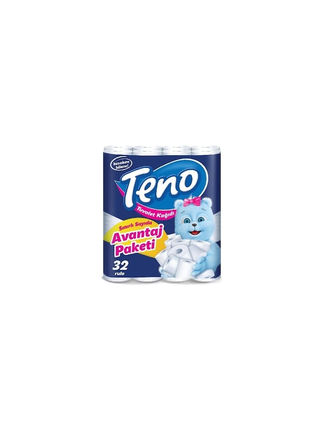 Teno Avantaj Paketi Tuvalet Kağıdı 32 Rulo