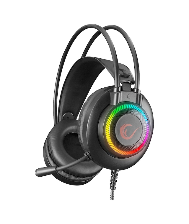 Rampage RM-K27 X-Jammer 3.5 MM 7 Renk Ledli Kablolu Kulak Üstü Oyuncu Kulaklığı