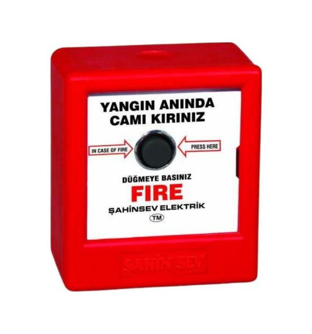 Yangın Alarm Butonu 220v