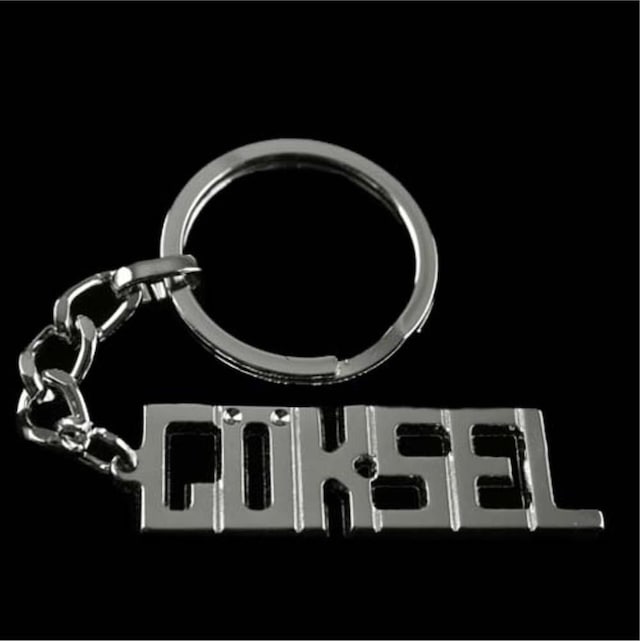 Göksel - 881 - - Spt-gld - İsimli Anahtarlık Çok Renkli