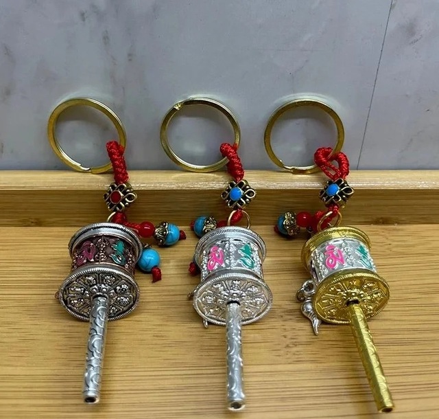 Ers Metal Feng Shui Şans Çarkı Anahtarlık Tcx4458