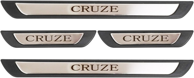 Chevrolet Cruze Uyumlu Kapı Eşiği Krom Abs 4 Parça