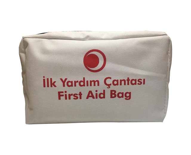 Kumaş Ilk Yardım Çantası Yönetmeliğe Uygun Ecza Çantası