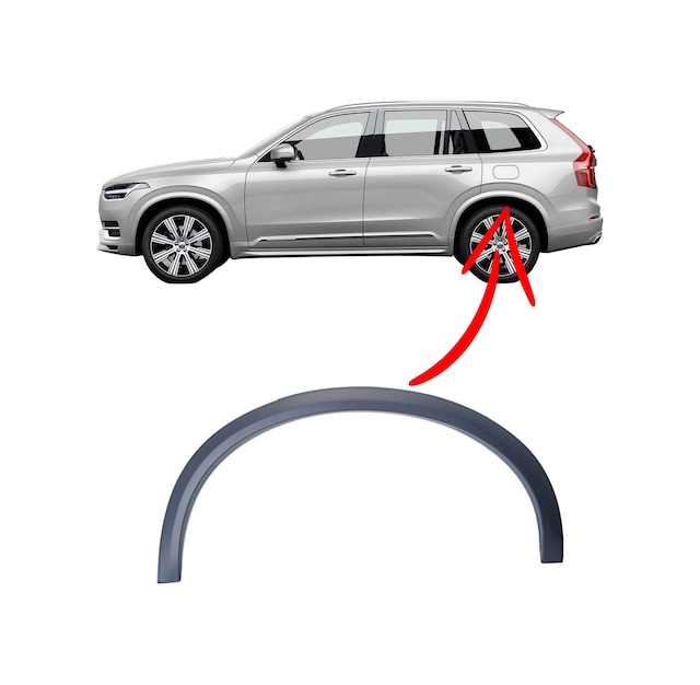 Volvo Xc90 Sol Arka Çamurluk Dodiği 2015-2024