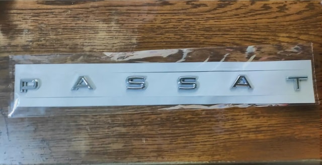 Passat B8 2015-2022 Arka Bagaj Yazısı Passat Yazısı Geniş Tip 3g9853687clı B8 Yazısı Passat İthal