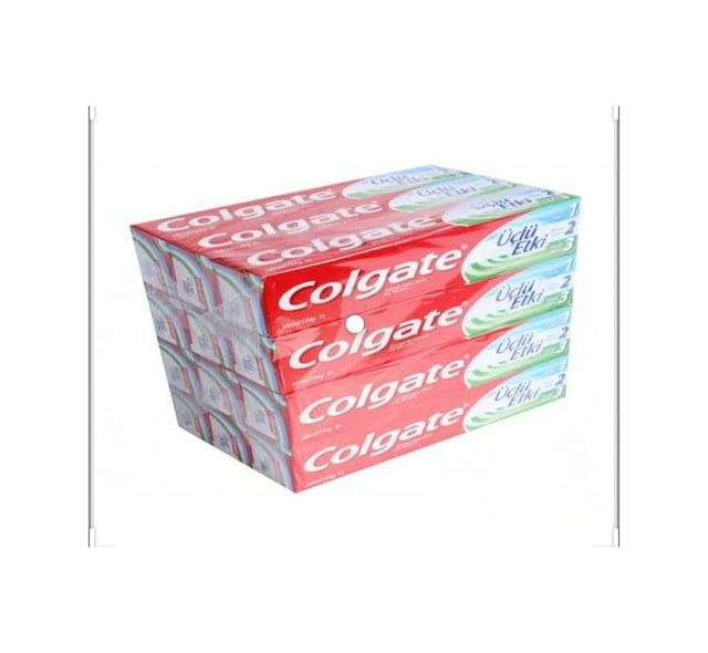 Colgate Üçlü Etki Çürüğe Karşı Etkili Diş Macunu 100 ML x 12