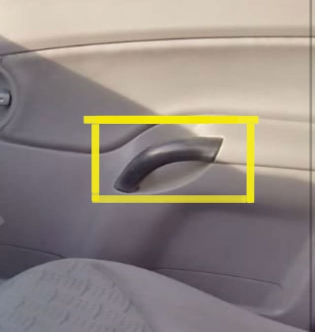 Citroen C3 İç Kapı Kolu Sağ Veya Sol Seçenekli 2003-2007 Kapı Açma Kolu Tutamağı