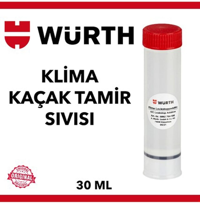 Würth Klima Kaçak Tamir Sıvısı Klima Kaçak Tamir