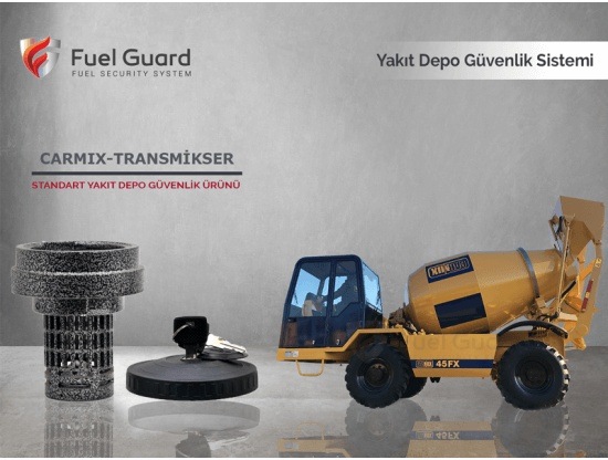 Carmix Transmikser Yakıt Depo Koruma Cihazı