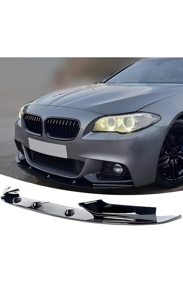 Bmw 5 Serisi F10 M Sport Ön Lip 2011-2016 İthal Pianoblack