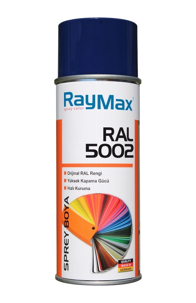 Raymax Akrilik Sprey Ral 5002 Ultramarin Mavi 400Ml.Madein German
