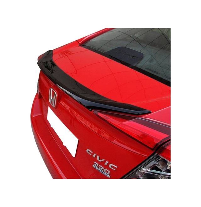 Civic Fc5 Uyumlu Oem Anatomik Spoiler Piano Black Abs Plastik -ithal