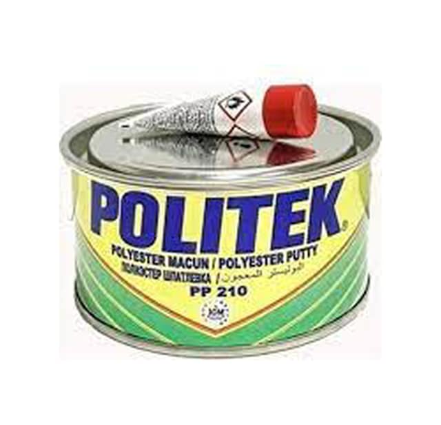 Politek Polyester Çelik Macun 1000 Gr +plastik Macun Aparatı