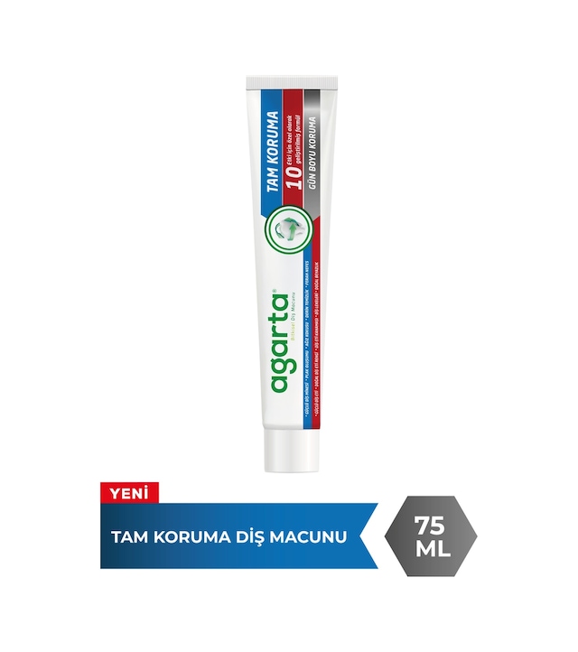Agarta Doğal Tam Koruma 10 Etki Diş Macunu 75 ML