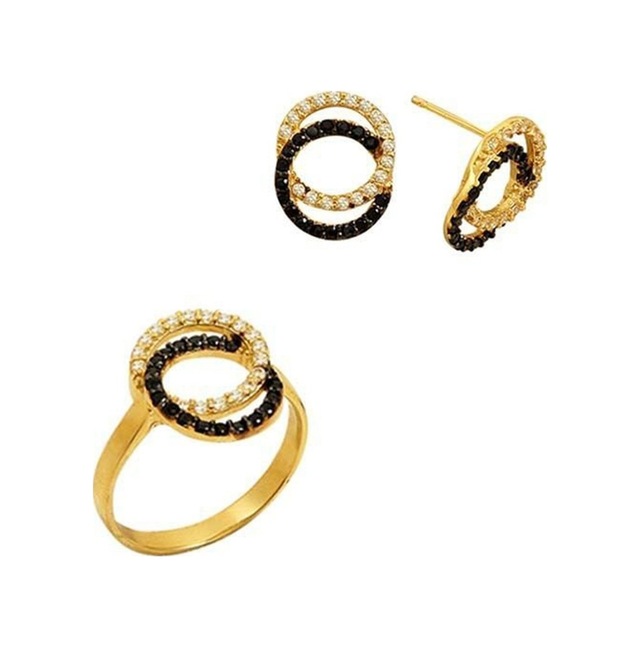 Mini Halka Set 5,16 Gram 14 Ayar Altın