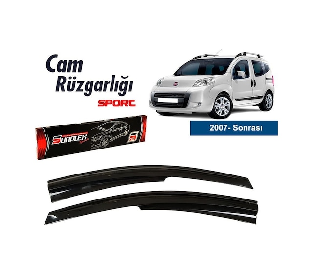 Fiat Fiorino 2007- Sonrası Mugen Cam Rüzgarlık Sunplex