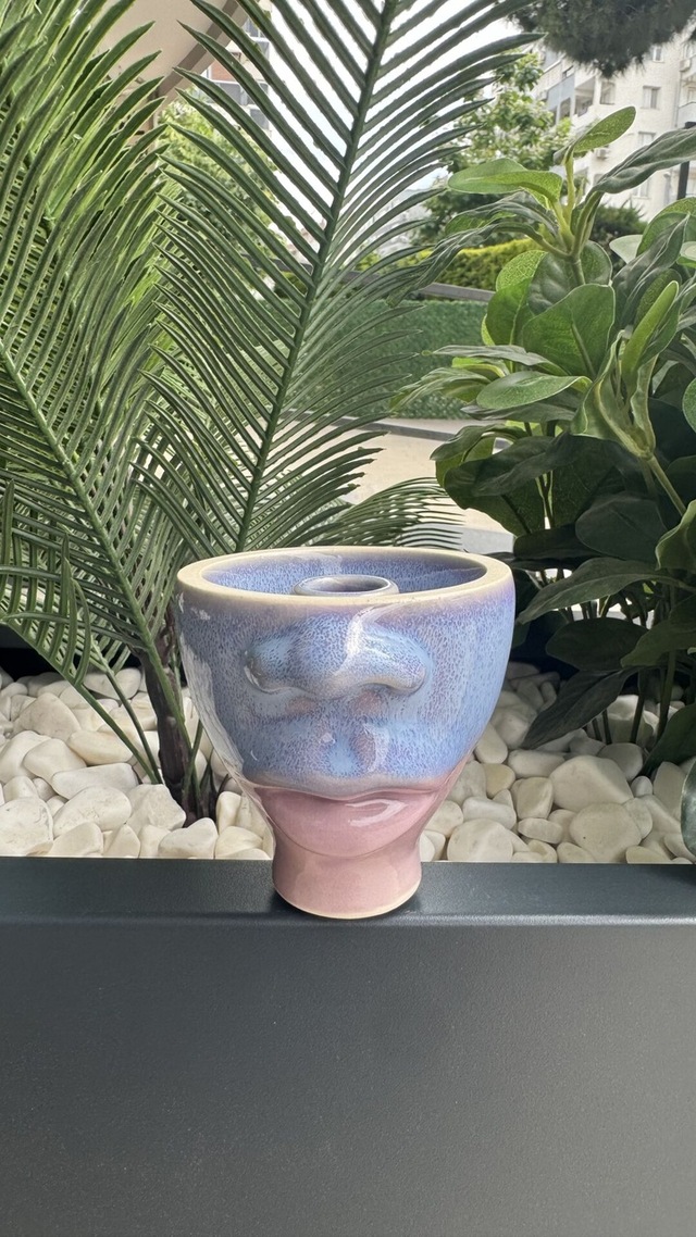 Mr Eds L8 Demon Phunnel Nargile Lülesi / Pembe Mavi