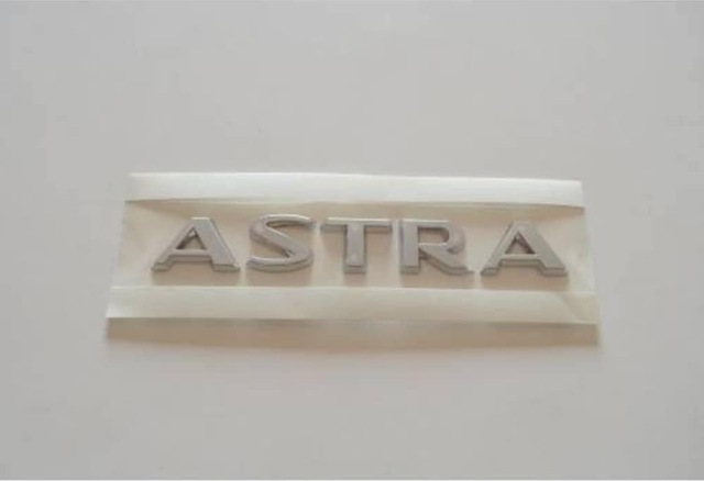 Opel 'Astra' Bagaj Yazısı (Astra H) - Yüksek Kalite