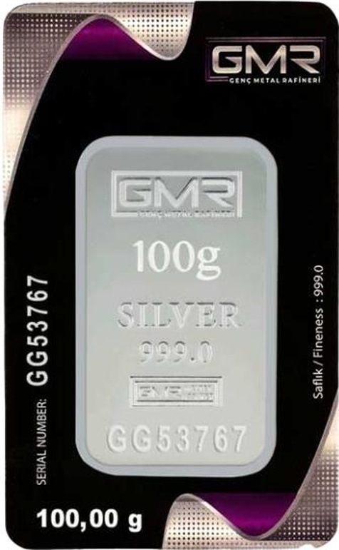 Rimagold Gmr 100 Gr Gümüş Külçe