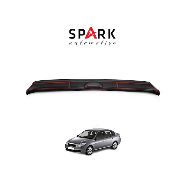 Renault Symbol 2009-2013 Yıl Aralığı Uyumlu Arka Tampon Eşiği Mat