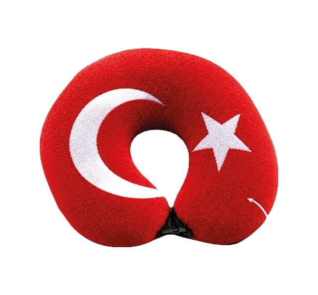 Wellmop Bayrak Temalı Arac Boyun Yastıgı 1 Adet