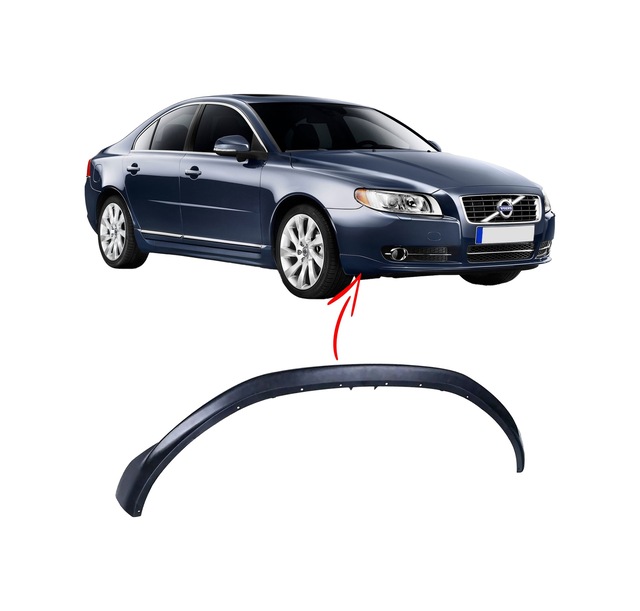 Volvo S80 Ön Tampon Eki Alt Spoiler Karlık 2007 2013