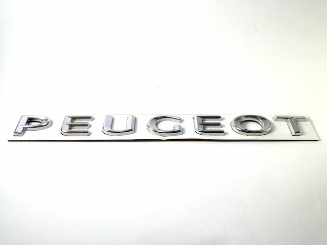 Peugeot Uyumlu 508 301 Bagaj Yazısı 173mm-15mm