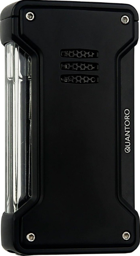 Quantoro Tek Torch Pürmüz Siyah Metal Puro Çakmağı - Trz1022