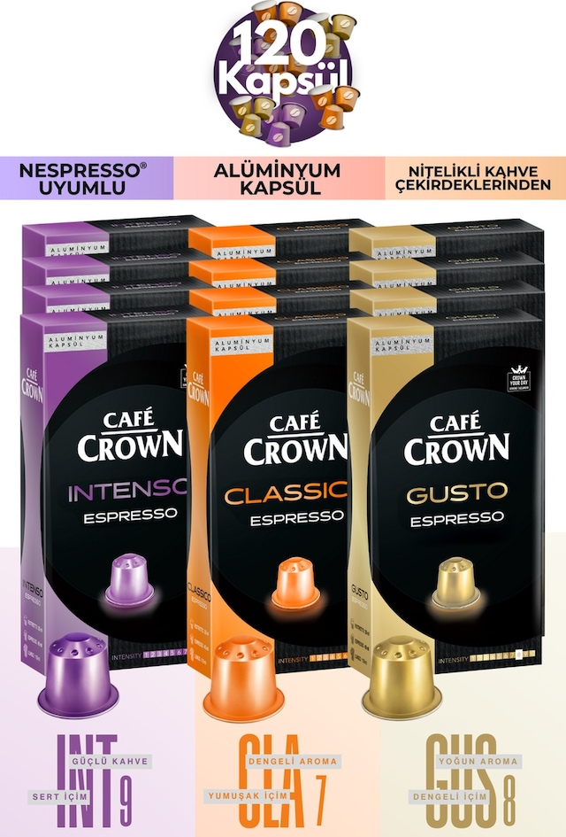 120'li Kapsül Kahve Nespresso Uyumlu Mega Paket - 120 Al 60 Öde Diğer