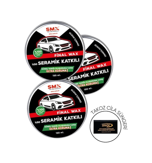 Final Wax Seramik Katkılı 150 Gr 3 Adet