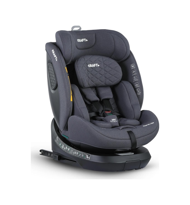 Kraft Royal Pr İ-size 40-150 Cm 0-36 Kg Oto Koltuğu Koyu Gri