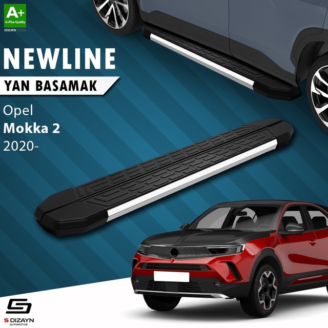 S-dizayn Opel Mokka 2 Newline Krom Yan Basamak 173 Cm 2020 Üzeri N11.15900