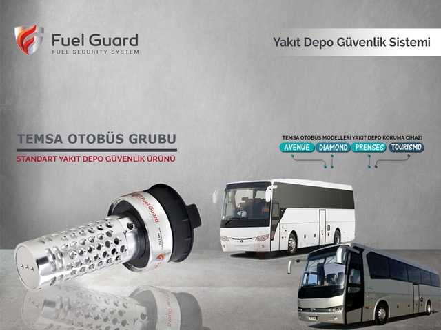 Temsa Tourismo Otobüs Yakıt Depo Koruma Cihazı