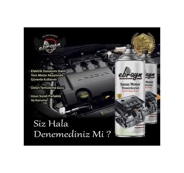 Susuz Motor Temizleme Ebrayn 500 Ml