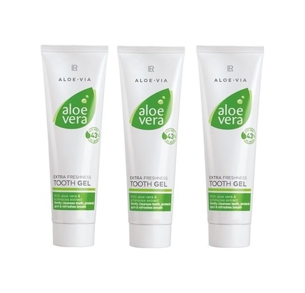 LR Aloe Via Aloe Vera Extra Freshness Diş Macunu 100 ML x 3